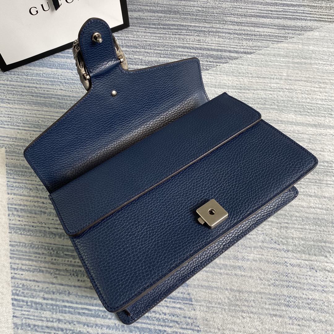 Gucci Dionysus Small Shoulder Bag 400249 Dark blue